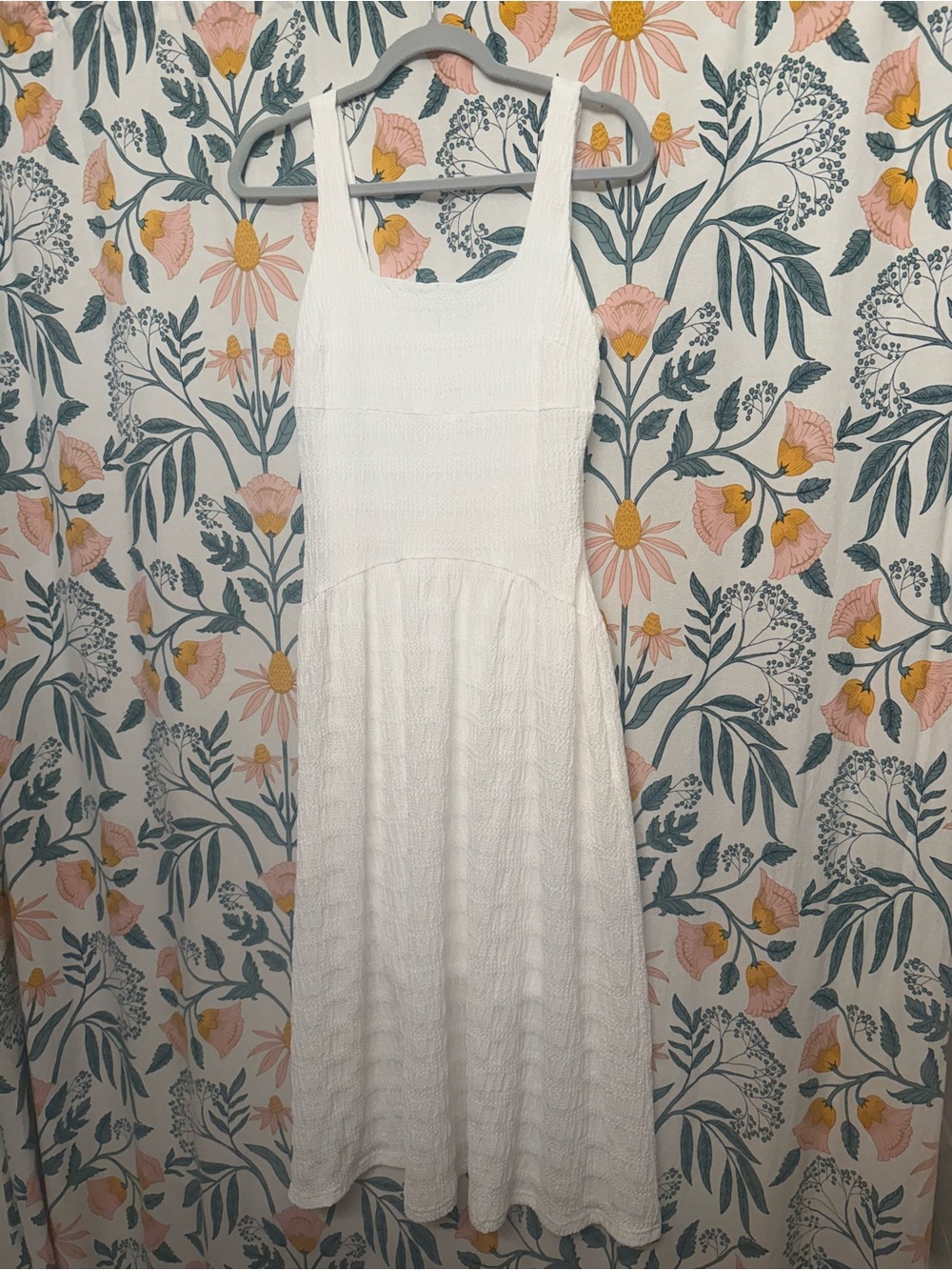 White Midi Dress